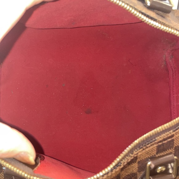 Louis Vuitton Damier Ebene speedy 30 Bandolier - Picture 3 of 7